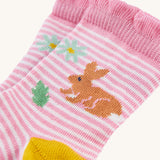 Lot de 3 chaussettes à volants Frugi Freya - Canards