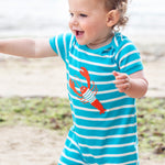 Frugi Rue Romper - Lobster