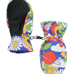 Frugi Snow & Ski Mittens - Retro Happy