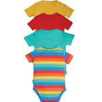 Frugi Over the Rainbow Body - Lot de 4