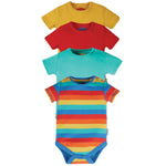 Frugi Over the Rainbow Body - 4 Pack