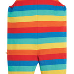 Frugi Rainbow Stripe Parsnip Dungarees