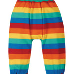 Frugi Parsnip Rainbow Stripe Pants