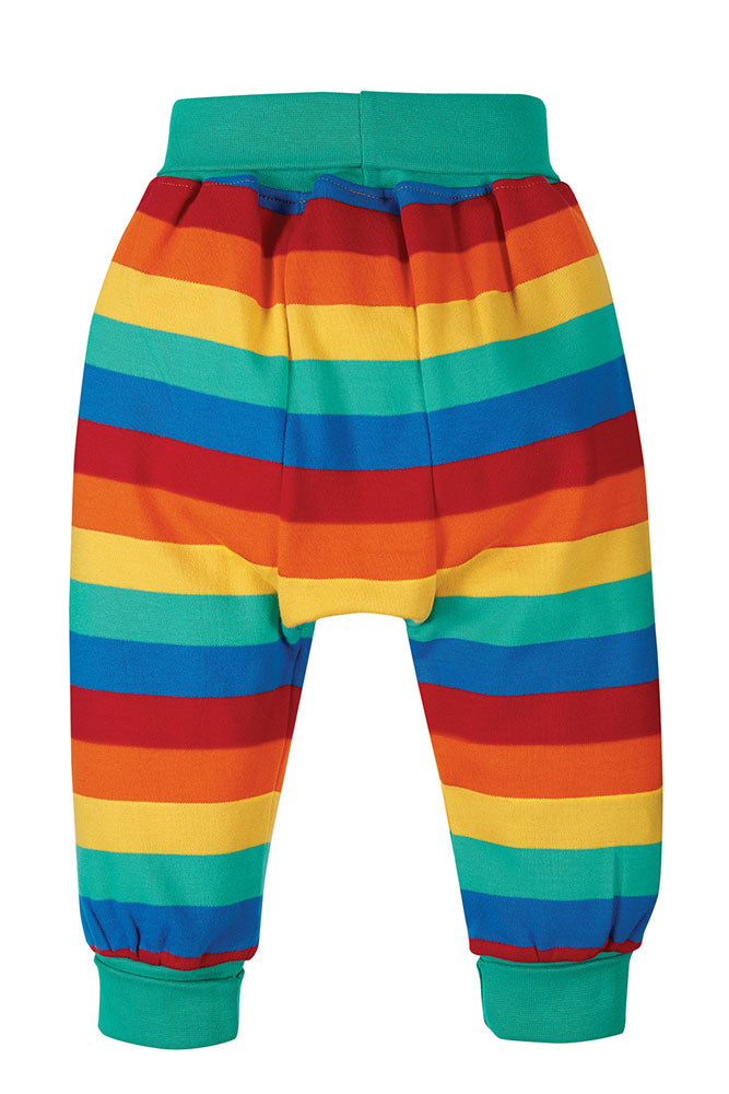 Frugi parsnip rainbow trousers