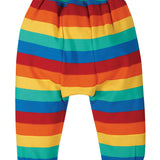 Frugi Parsnip Rainbow Stripe Pants