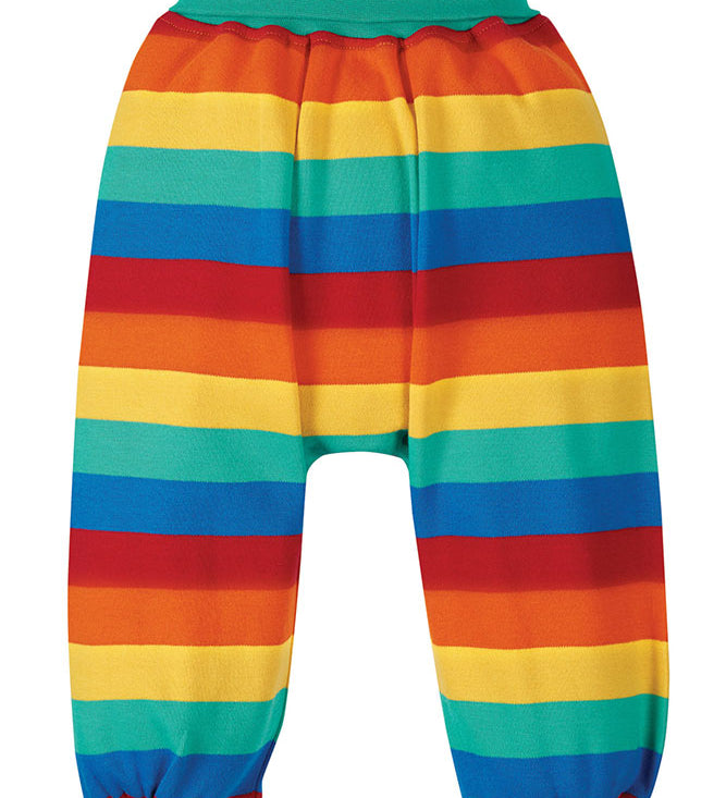 Frugi parsnip rainbow pants