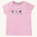 T-shirt appliqué Frugi Camille - Bee Great