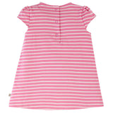 Frugi Little Layla Dress Breton Dog