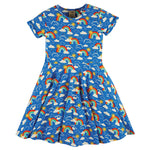 Robe patineuse de printemps Frugi Rainbow Skies