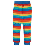 Frugi - Legging à revers préféré à rayures arc-en-ciel