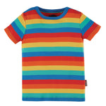 Frugi Rainbow Stripe Favourite T-Shirt