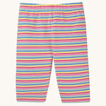 Frugi Short côtelé Laurie - Rayure arc-en-ciel