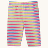 Frugi Short côtelé Laurie - Rayure arc-en-ciel