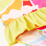 Maillot de bain Frugi Little Corail - Sunshine