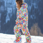 Frugi Snow & Ski Salopettes - Retro Happy