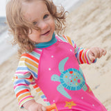 Combinaison Frugi Little Sun Safe - Tortue