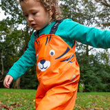 Frugi Character Puddle Buster Trousers - Salamander/Tiger