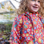 Frugi Puddle Buster Coat - Smell The Flowers