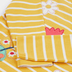 Frugi Tori Applique Top - Flowers