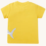 Frugi Jaime Applique T-Shirt - Shark