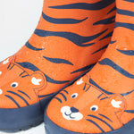 Frugi Puddle Buster Wellington Boots - Salamander/Tiger