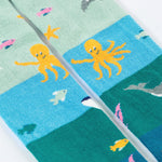 Frugi Little Norah Tights - Tropical Sea / Underwater