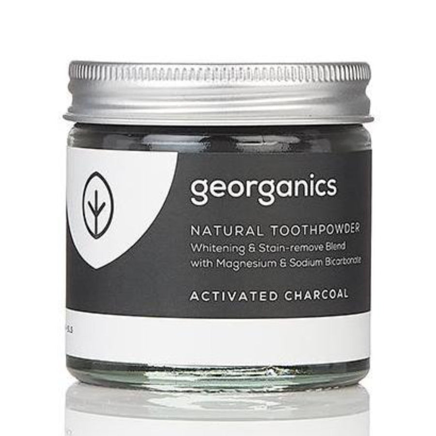 Georganics Natural Toothpowder - Activated Charcoal 60ml