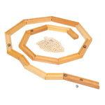 Glückskäfer 23 Piece Wooden Marble Track