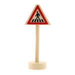 Panneau de signalisation miniature pour passage piéton Glückskäfer