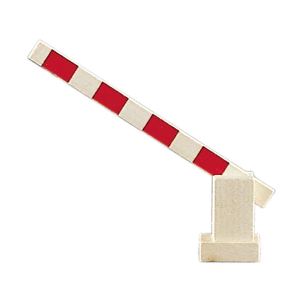 Gluckskafer small world garage traffic barrier on a white background