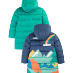 Frugi Reversible Toasty Terrain Jacket - Alpine View