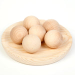 Grapat 6 Large Natural Wooden Balls