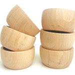 Grapat 6 Natural Montessori Sorting Toy Bowls