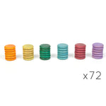 Grapat Earth Tone Coins 6 Colours