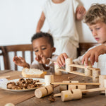 Grapat wooden woodland set setup played with on a table