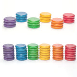 Grapat Rainbow Coins 6 Colours