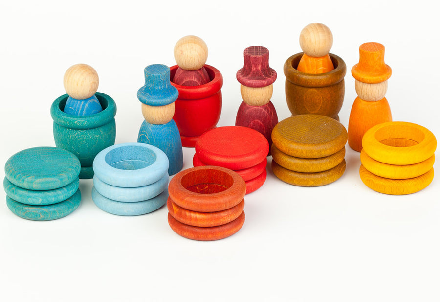 coins and mates in the colours of the summer season