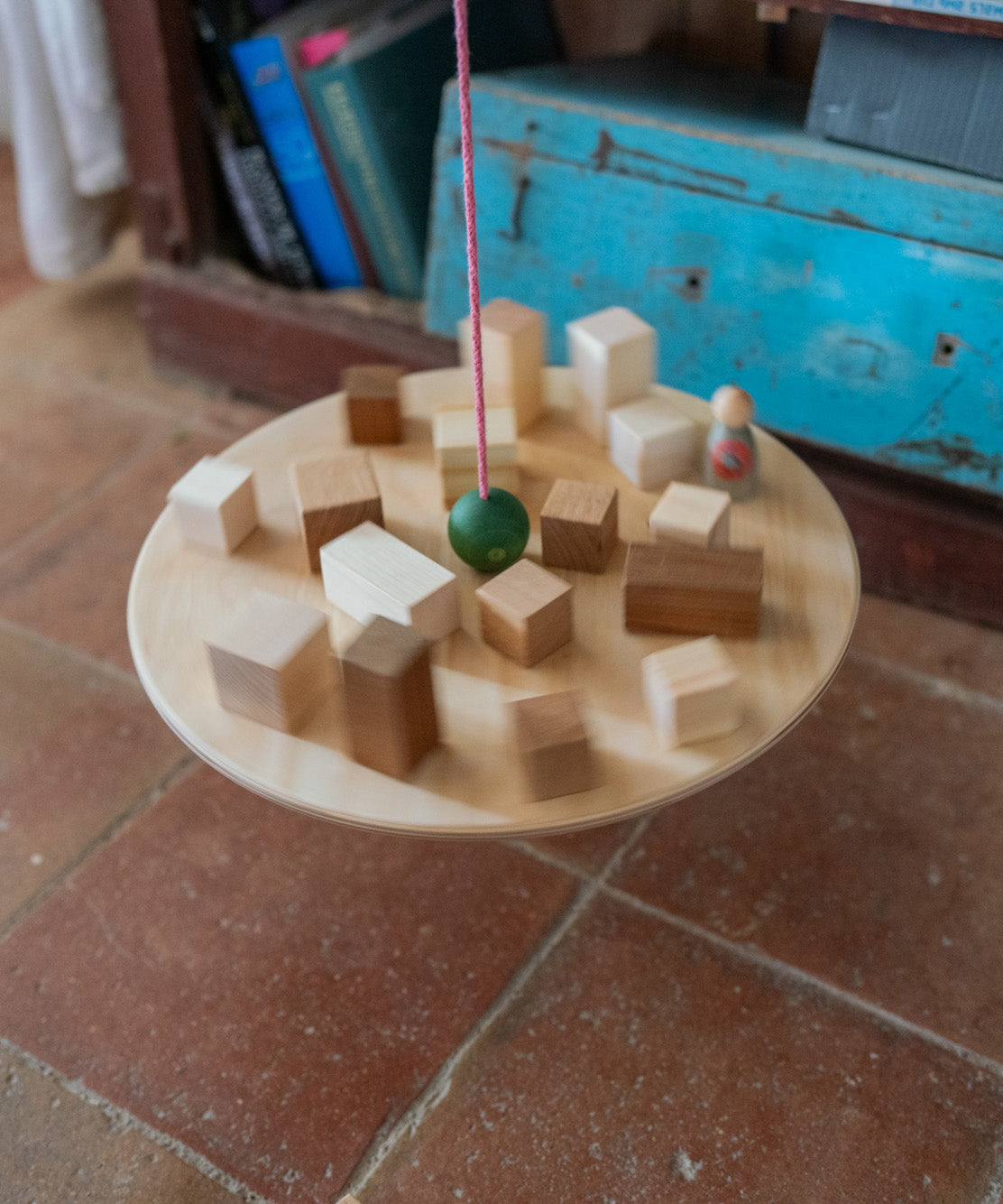 Grapat wooden pendulum set with wooden blocks on the pendulum 