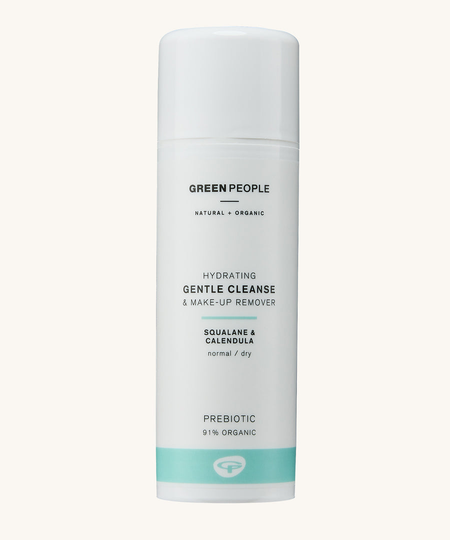 Green People Gentle Cleanse & Make-up Remover 150ml on a plain background. 