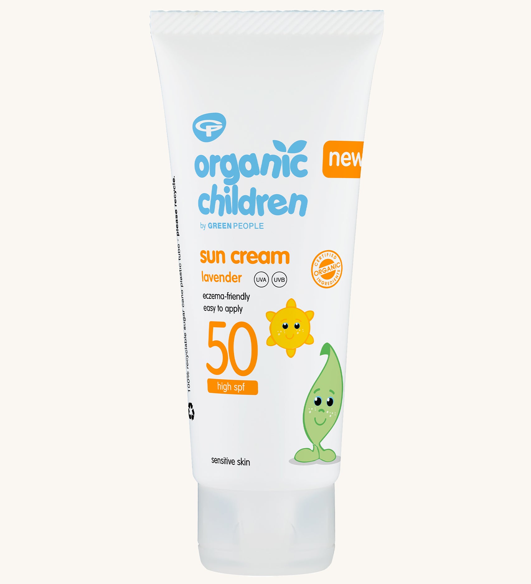 Green People Organic Lavender Children Sun Cream SPF50 100ml