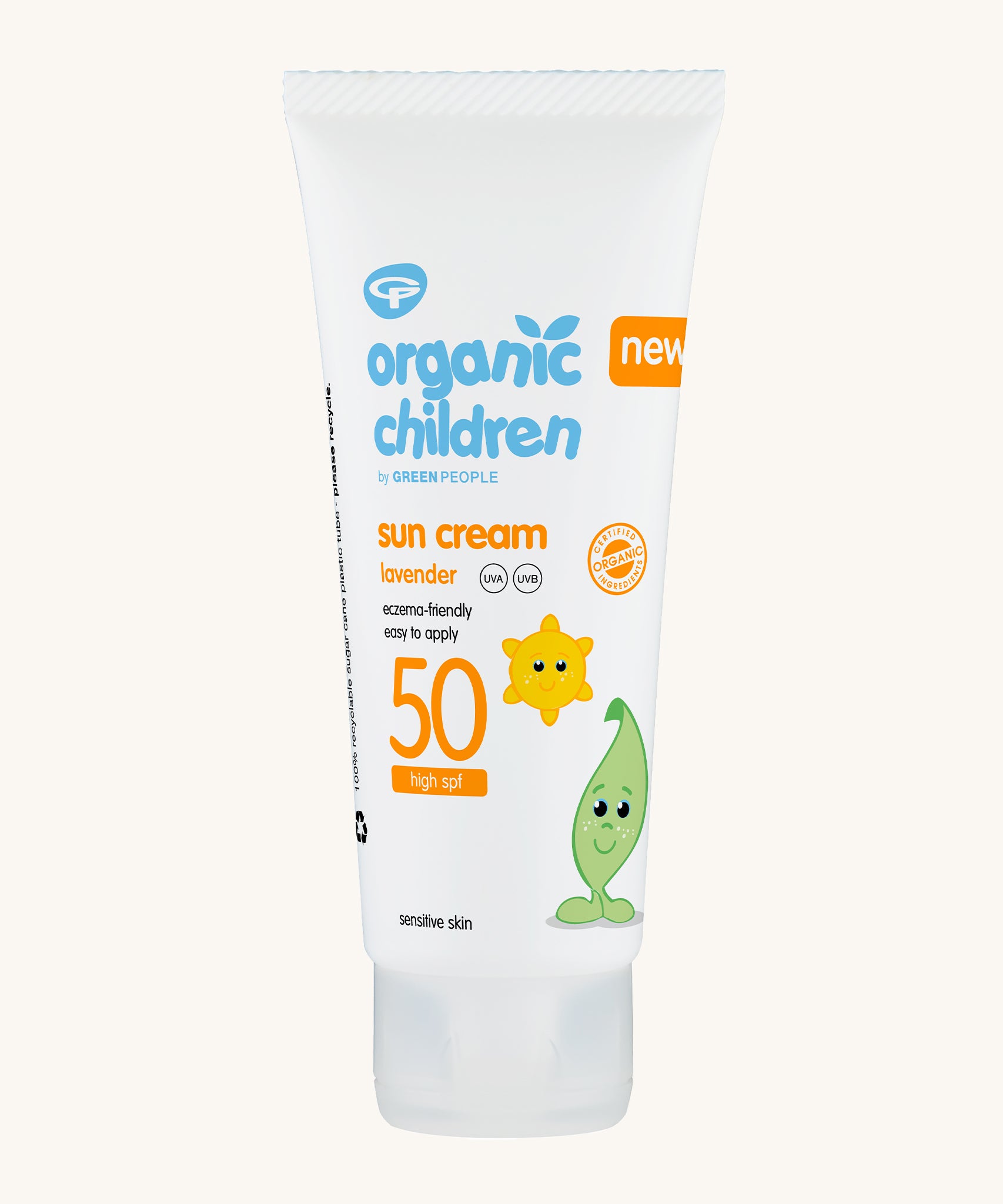 Green People Organic Lavender Children Sun Cream SPF50 100ml