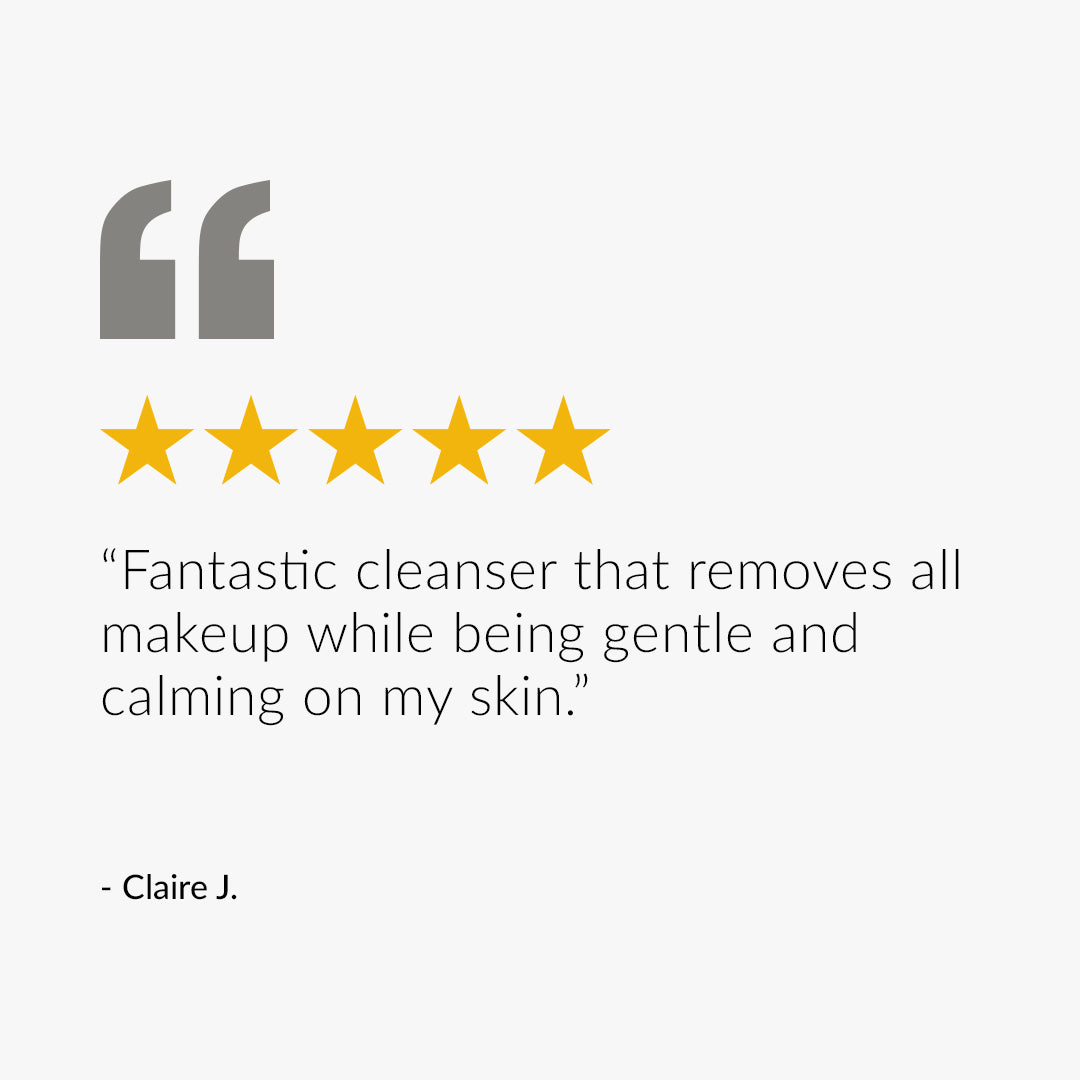 A five star review for the Green People Scent Free Cleanser