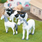 Green Rubber Toys Farm Animals Set