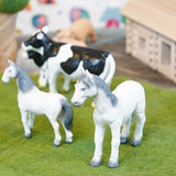 Green Rubber Toys Farm Animals Set