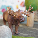 Green Rubber Toys Moose