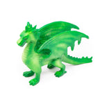 Green Rubber Toys Dragon - Green