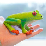 Green Rubber Toys Green Tree Frog