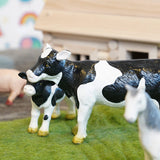 Ensemble d'animaux de ferme de jouets en caoutchouc verts