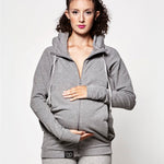 Love Radius Parent's Baby Wearing Hoodie - Heather Grey