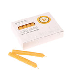 Grimm's 20 Amber Candles 100% Beeswax